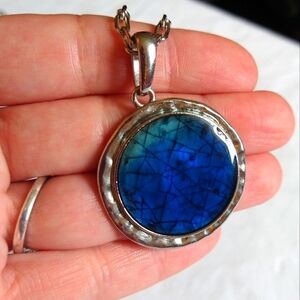 Vintage KC Art Deco Statement Pendent Necklace